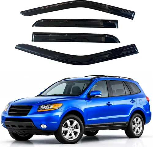 Vista 103 de Visera de ventana IG para Ford Focus Sedán y Hatchback 2012-2018, Protector de ventana lateral para lluvia y viento estilo Mugen, extra duradero