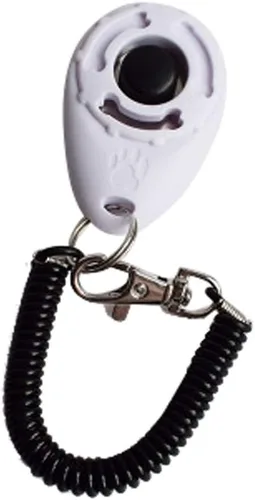 Vista 8 de SERYU 1 correa de muñeca para entrenamiento con clicker, para perros y mascotas, Negro -, Talla única