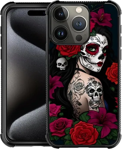 Vista 640 de Funda compatible con iPhone 15, diseño de elefantes africanos, diseño increíble a prueba de golpes, antiarañazos, carcasa trasera de policarbonato