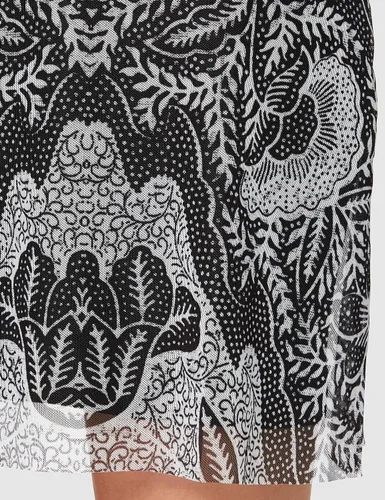 Vista 5 de Desigual Vestido de mujer manga corta, Blanco