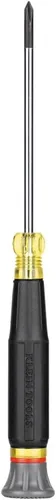 Vista 7 de Klein Tools 6233 Desarmador Mini de Precisión, #0 Phillips, Cuenta con Mango de Agarre Acolchado, Tapa Giratoria y Anillo Codificado por