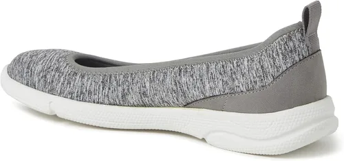 Vista 4 de Dearfoams Zapatos planos de ballet Mia para mujer, originales, cómodos, ligeros y sin cordones