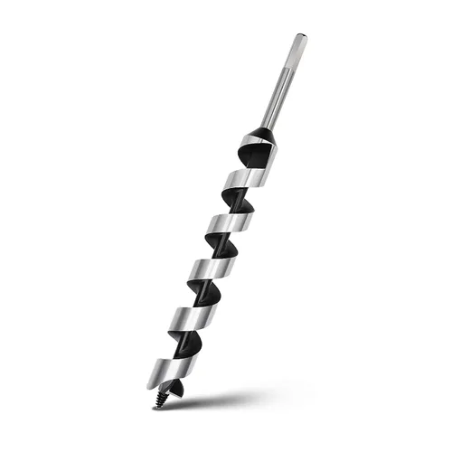 Vista 26 de Broca helicoidal de 0.94 x 11.8 pulgadas para madera, broca helicoidal con vástago hexagonal para madera blanda, madera dura, plástico