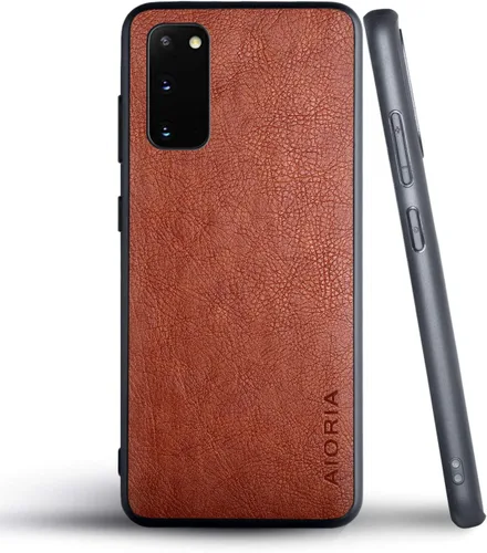 Vista 29 de AIORIA Para Samsung Galaxy Note 20 Case, 6.7 pulgadas Premium PU Leather Cover Retro Business Design Funda protectora completa para Samsung Note 20