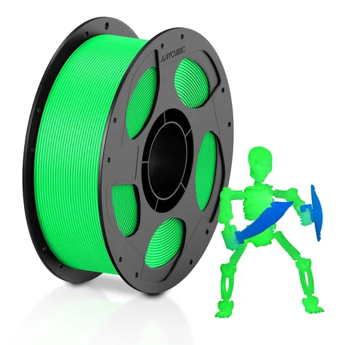 Vista 32 de ANYCUBIC - Filamento PLA para impresora 3D de 1.75 mm (1/16 pulgadas), RFID, precisión dimensional de +/- 0.02 mm, bobina de 2.2 libras), color 0.2