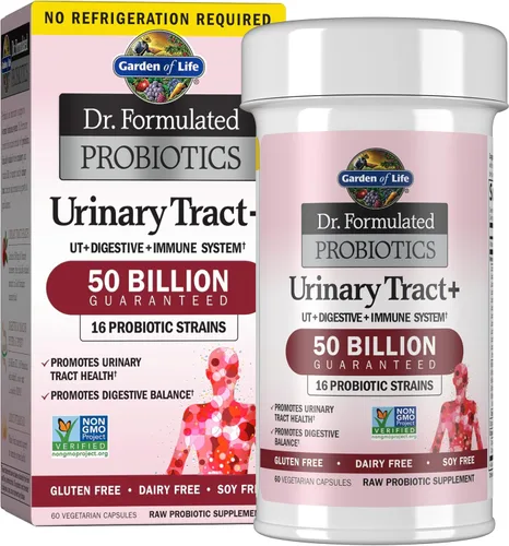 Vista 9 de Garden of Life - Dr. Formulated Probiotic Tract+ - Acidophilus Probiotic Apoya la Salud del Tracto Urinario, Equilibrio Digestivo - Gluten, Lácteos