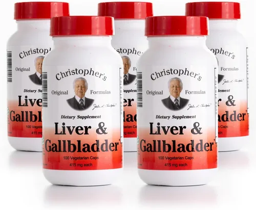 Vista 9 de Dr. Christopher's - Cápsulas de fórmula de hígado y vesícula biliar - Suplementos de vesícula biliar con enzimas digestivas - Apoya el sistema