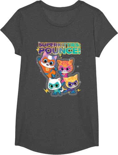 Vista 41 de Disney Junior SuperKitties Pounce! Camiseta de equipo completo, talla S