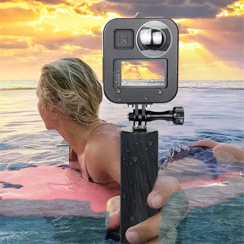 Vista 6 de Carcasa Carcasa Carcasa Cubierta CNC Aleación de Aluminio Funda Protectora para GoPro Max Accesorios