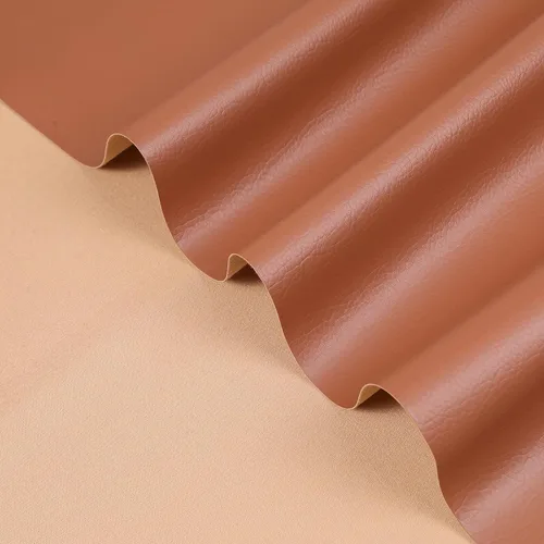 Vista 23 de Tela de Tapicería de Vinilo de Cuero Sintético por Yarda 55" de Ancho Material de Cuero Sintético Suave en Láminas para Muebles Marino Manualidades
