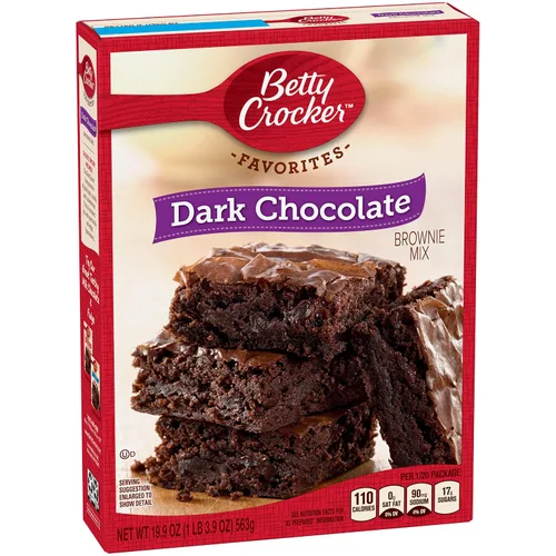 Vista 24 de Mezcla para Brownies Betty Crocker Delights Supreme con Trozos de Chocolate, 18 oz.