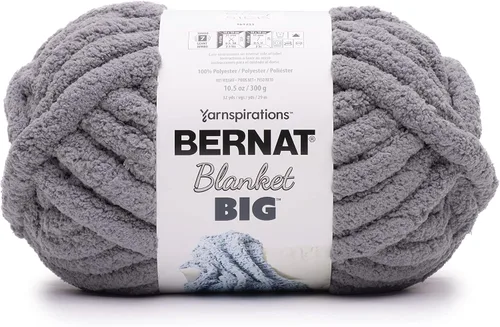 Vista 18 de Bernat Ovillo de hilo grande para cobija - 300g - Negro