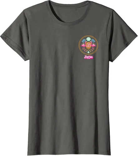 Vista 5 de Barbie The Movie - Camiseta Flamingo Crest Negro