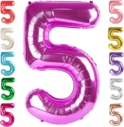 Vista 64 de Globos del números 0 de 40 pulgadas para formar los números 10, 20, 30, 40, 50, 60, 70, 80, 90, 100, para decoración de cumpleaños, bodas, eventos
