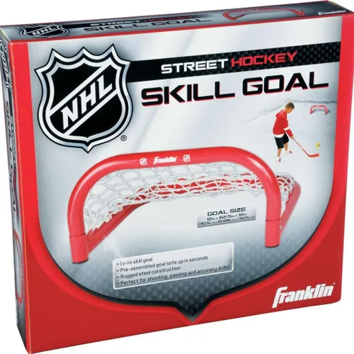 Vista 2 de Franklin Sports NHL arco de minihockey de habilidad