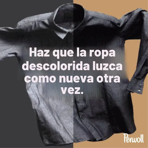 Vista 5 de Perwoll - Detergente líquido para renovar y reparar ropa negra y oscura - para 24 lavados (1.4L)