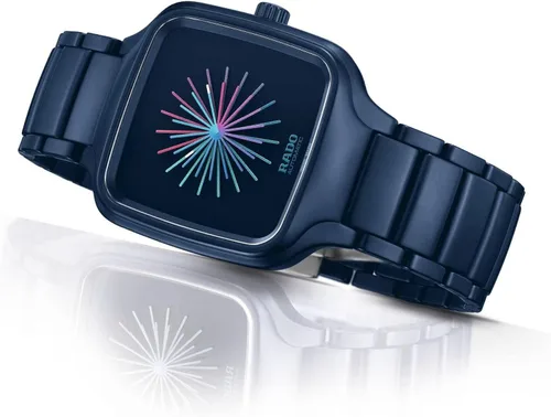 Vista 2 de Rado Reloj automático True Square Azul Patchwork Avant Garde