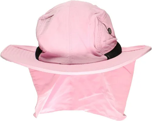 Vista 3 de Tropic Hats Gorra de verano de malla de ala ancha para niñoniño con solapa de cuello (talla única)