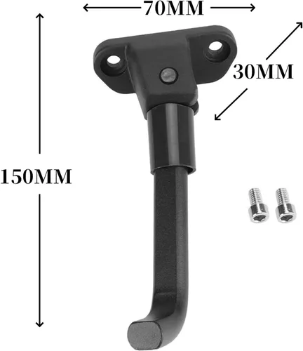 Vista 6 de Soporte de aleación de aluminio compatible con Segway Ninebot Max G30/G30LP Soporte de scooter eléctrico con juego de tornillos