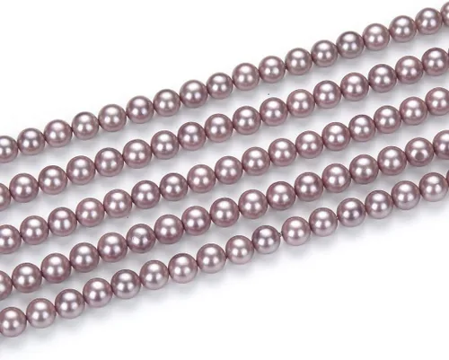 Vista 9 de Adabele 1 hebra AAA Grado 4mm Cuentas sueltas redondas pequeñas de perla de concha natural Agua dulce Madre Perla Nácar 38 cm (Negro Jet) para hacer