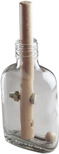 Vista 2 de Bits and Pieces - Botella de rompecabezas imposible de frustración embotellada - Rompecabezas de botella de vidrio para adultos - Juego cerebral - 3