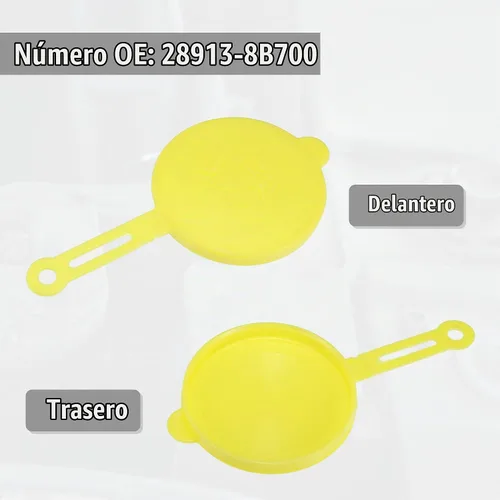 Vista 4 de X AUTOHAUX Tapa de depósito de líquido para limpiaparabrisas para Nissan