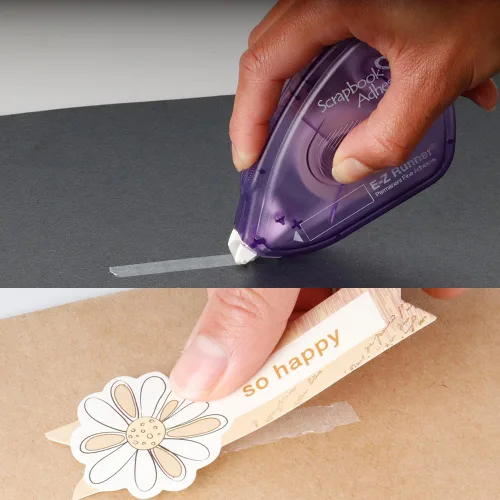 Vista 3 de Scrapbook Adhesives E-Z Runner Vellum Transparente (01643-6)