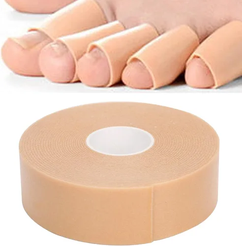 Vista 2 de Cinta de talón para zapatos, impermeable, transpirable, cinta de ampolla para el talón con protección de espuma antideslizante, evita ampollas