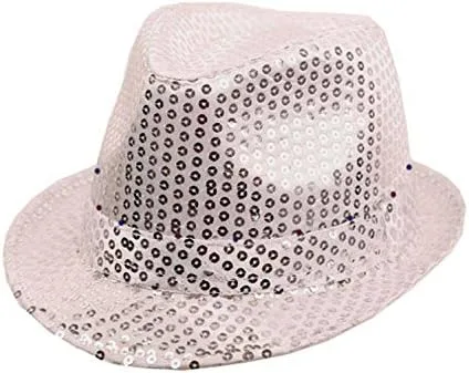 Vista 6 de The Electric Mammoth Sombrero Fedora intermitente con luz LED