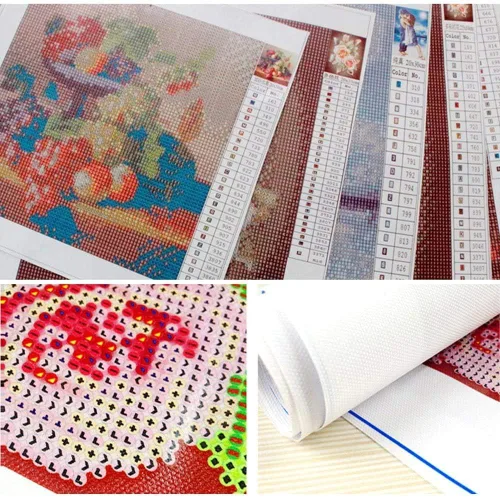 Vista 3 de Yoimiya Klee D623 Kits de pintura de diamante para adultos y niños, Genshin Impact 5D, regalo de bricolaje de 15.7 x 11.8 pulgadas, juego