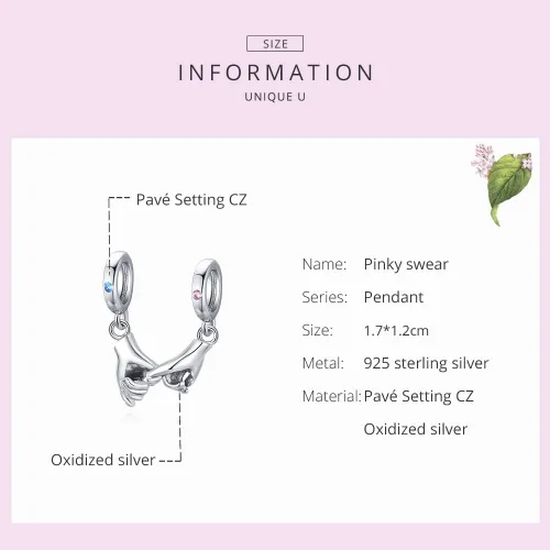 Vista 4 de VOROCO Dije de plata de ley 925 con forma de corazón para pulsera, Navidad, día de la madre, cumpleaños, joyería perfecta para mamá, abuela, hija