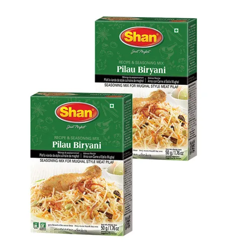 Vista 95 de Shan Chicken 65 - Mezcla de recetas y condimentos de 2.1 oz (60 g) - Polvo de especias para pollo frito picante agridulce - Adecuado
