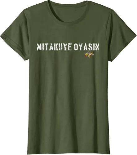 Vista 95 de Native American Pride I Lakota Tribe Teton Sioux Nation - Camiseta, Negro, S