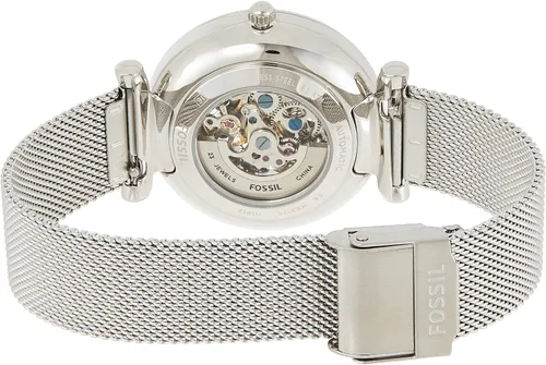 Vista 2 de Fossil Womens Watch Carlie 35mm case Size Automatic Movement Stainless Steel Mesh Strap