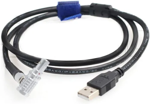Vista 4 de Audio Zaxcoms - Cable de carga de 4 pines 0B a USB para película PD (FGG 4Pin-USB)