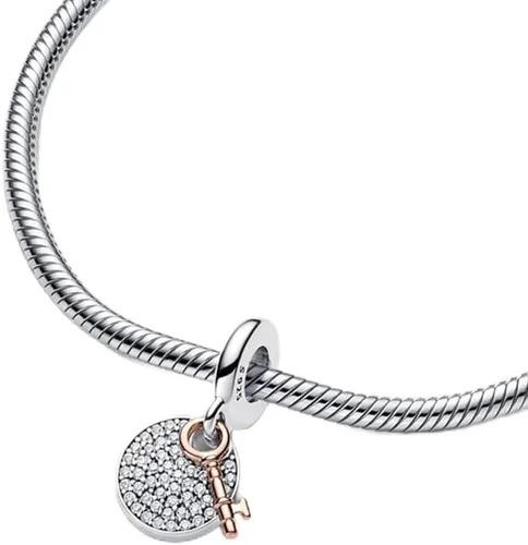 Vista 34 de Abalorio de plata de ley 925 calado para pulseras y collares de abalorios, regalos de joyería para mujeres