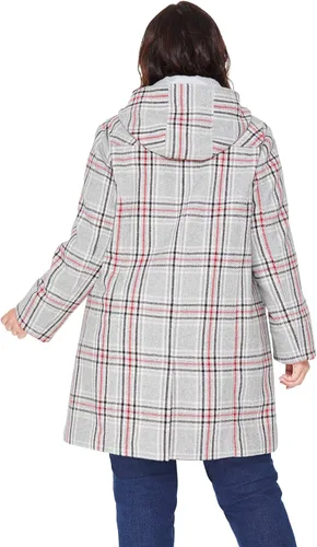 Vista 3 de Woman Within - Abrigo clásico para mujer talla grande