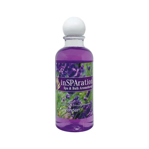 Vista 27 de inSPAration Spa and Bath Aromatherapy 111X Líquido de Spa, 9 Onzas, April Showers, Morado
