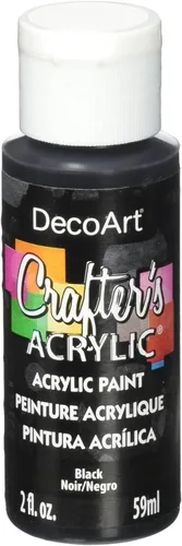 Vista 12 de DecoArt Crafter's Acrílico, de 2 onzas, color azul marino. Oro envejecido
