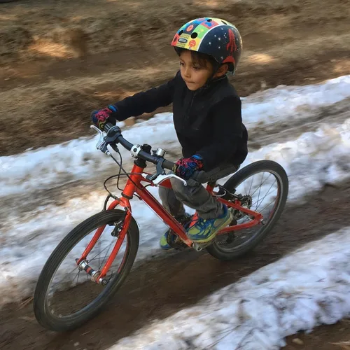 Vista 5 de ZippyRooz Guantes de bicicleta largos para niños pequeños y pequeños