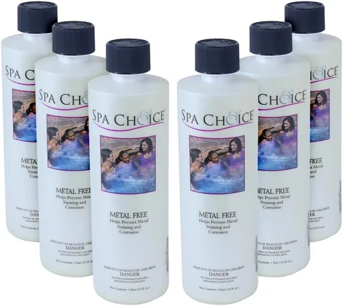 Vista 4 de SpaChoice 1-Pint Premium Libre de Metal, Metal Eliminado para Spa y Bañera de Hidromasaje, Fabricado en EE. UU