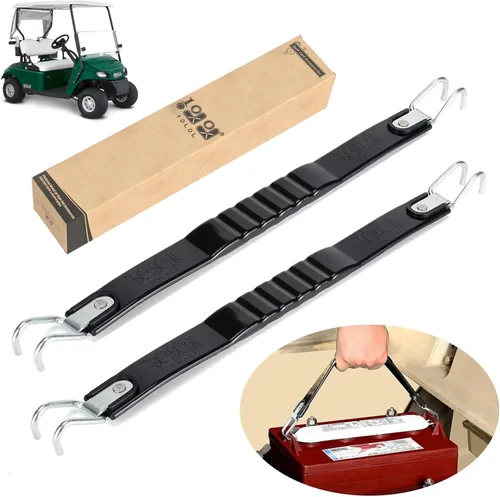 Vista 8 de 10L0L Correa de elevación de batería para carrito de golf, funciona para baterías de celdas profundas de Troya, correa universal de celda profunda