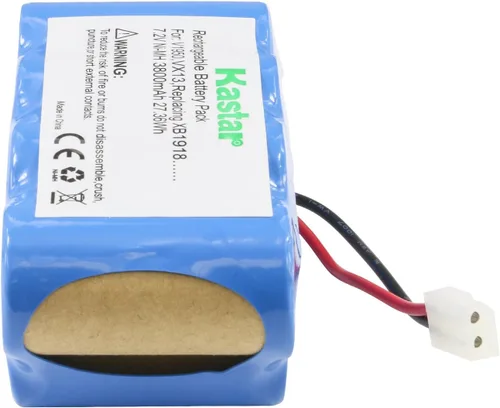 Vista 2 de Kastar Batería V1950 (1 paquete), Ni-MH 7.2V 3800mAh, repuesto para aspiradora Euro-Pro Shark V1950 VX3 reemplazo XB1918