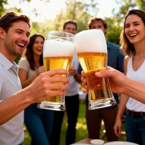 Vista 7 de Paquete de 6 vasos de cerveza Pilsner de 16 onzas, cristalería de bar