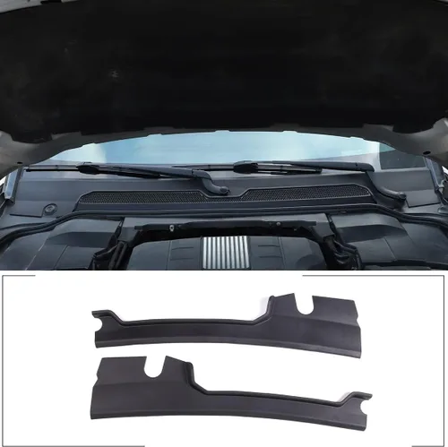 Vista 4 de Panel de borde presionado para parabrisas de automóvil compatible con Land Rover Discovery 4 LR4 2010-2016, se adapta a Land Rover Discovery 3 LR3