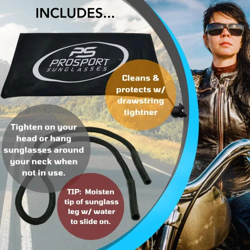 Vista 8 de proSPORT Lentes de sol bifocales polarizados para lectura para hombres y mujeres, lentes color marrón ahumado, lector bifocal tintado