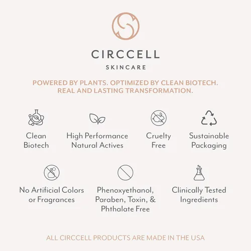 Vista 4 de CIRCCELL Aceite facial extraordinario – Nancy's Blend para la curación/piel sensible – Tratamiento hidratante y calmante antienvejecimiento