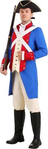 Vista 3 de Disfraz de soldado American Revolution para adultos