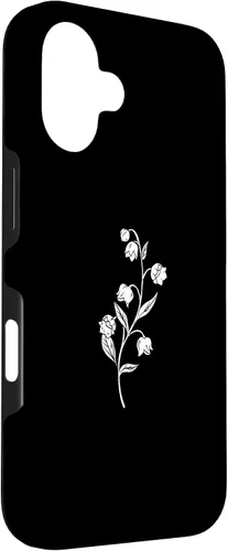 Vista 3 de iPhone 16 Lily Of The Valley Flower Botanical Plants Nature Gardening Case
