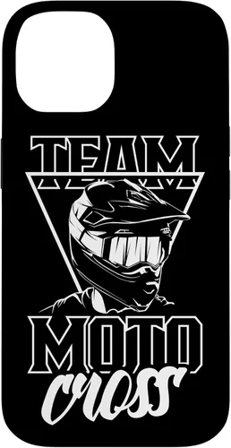 Vista 4 de Funda para iPhone 16 Team Motocross Lover Riding Rider